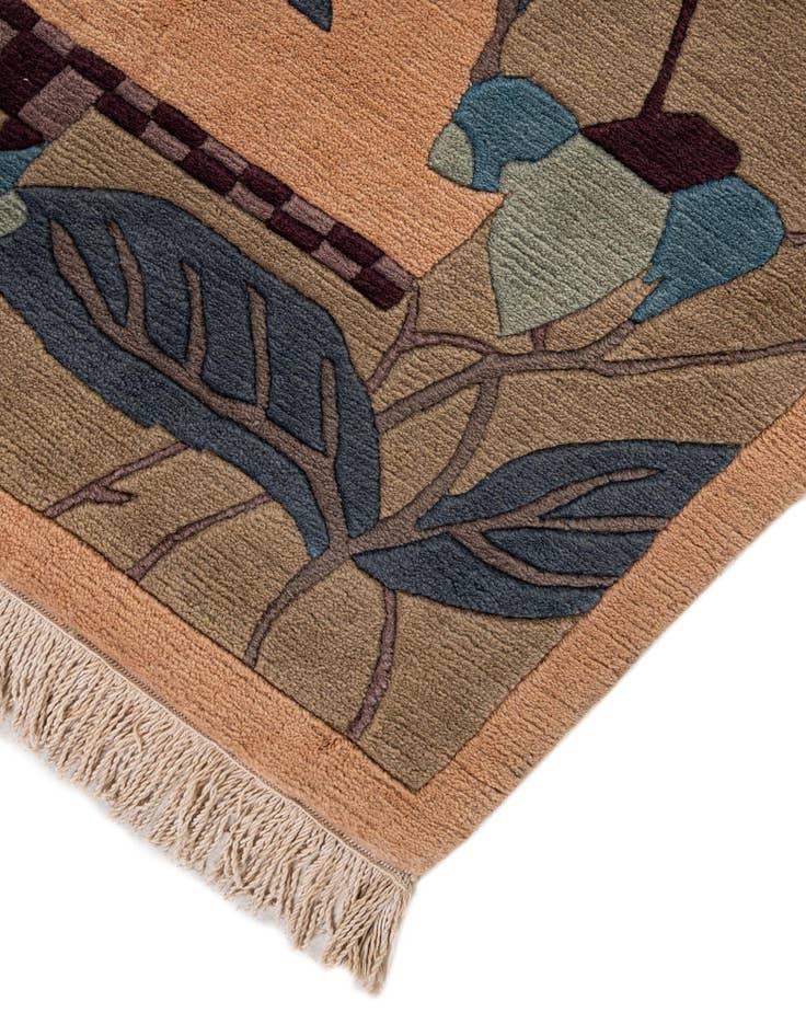 Detail image of  8' 2 x 11' 1  Hand Knotted Nepal Wool Rug