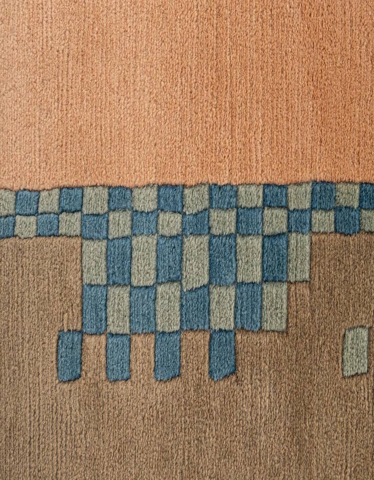 Detail image of  8' 2 x 11' 1  Hand Knotted Nepal Wool Rug