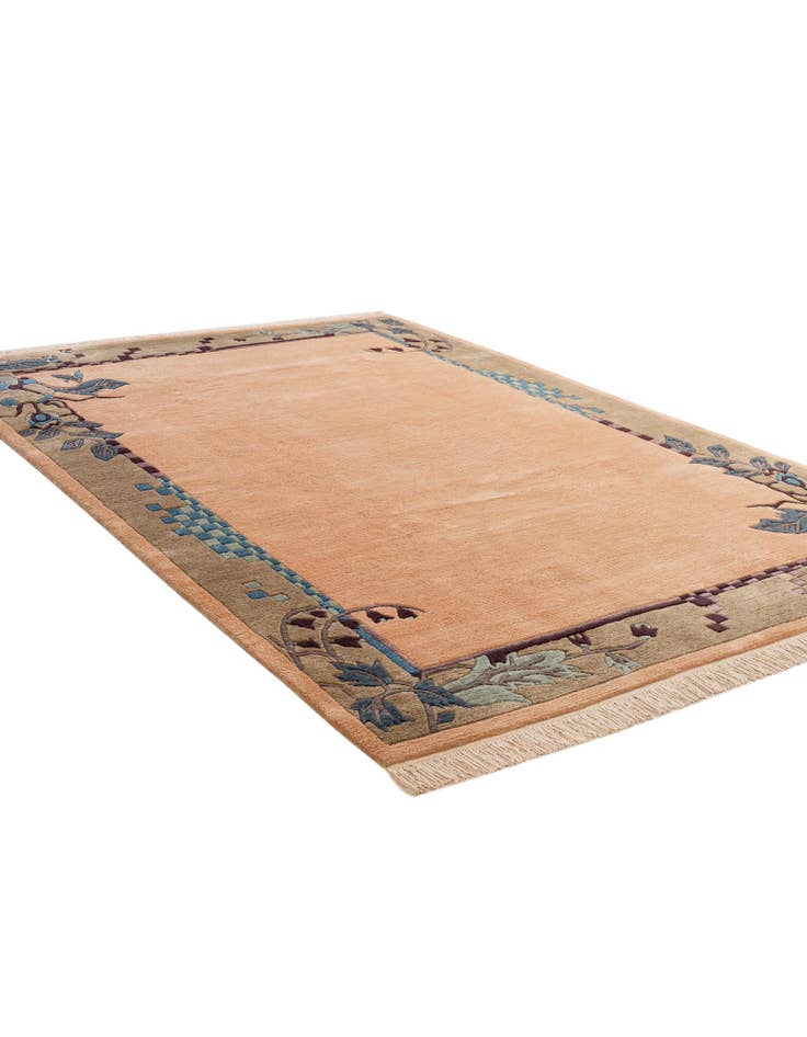 Detail image of  6' 5 x 9' 4  Hand Knotted Nepal Wool Rug