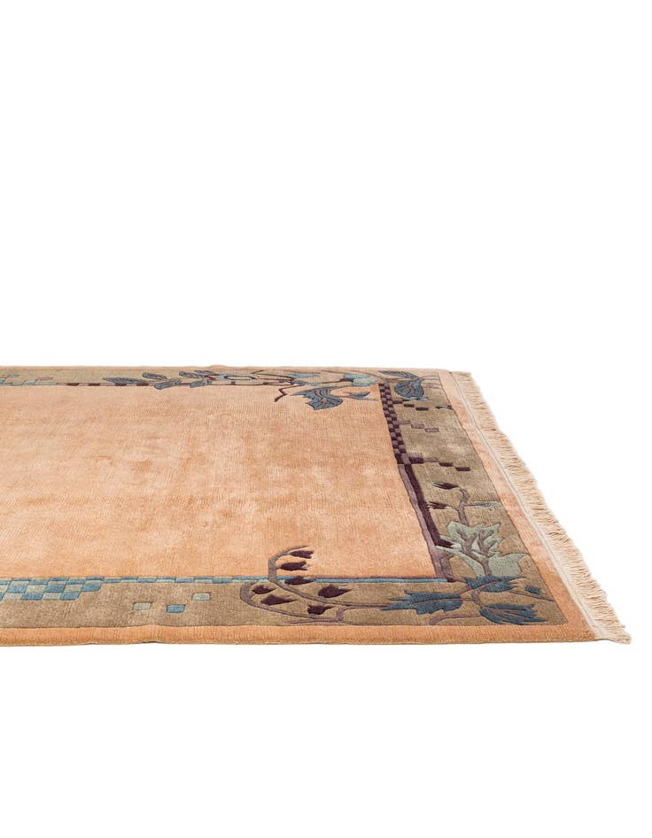 Detail image of  6' 8 x 9' 6  Hand Knotted Nepal Wool Rug