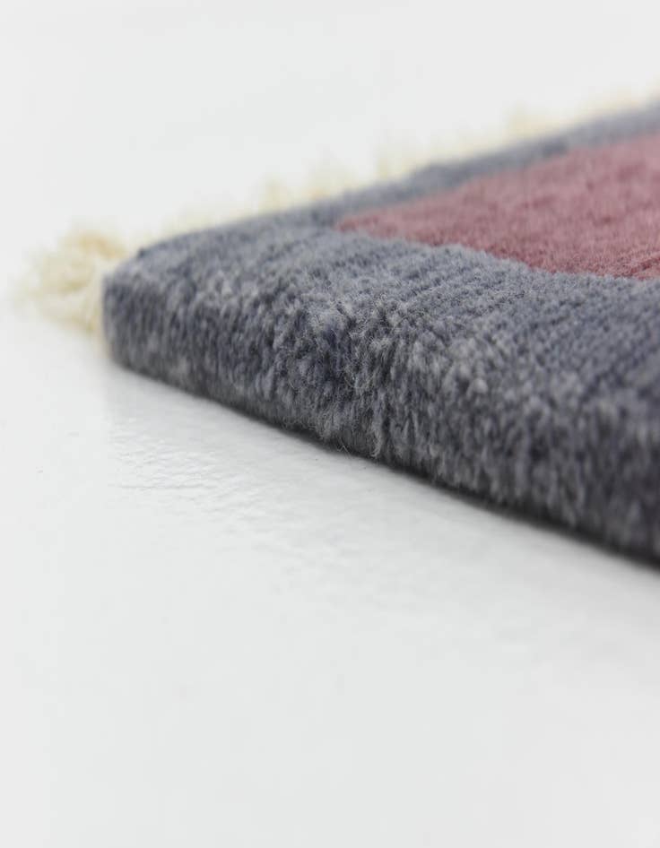 Detail image of  6' 6 x 9' 6  Hand Knotted Nepal Wool Rug