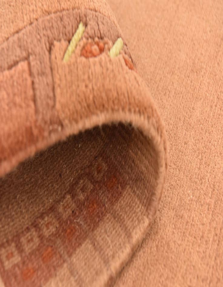 Detail image of  2' 5 x 4' 8  Hand Knotted Nepal Wool Rug