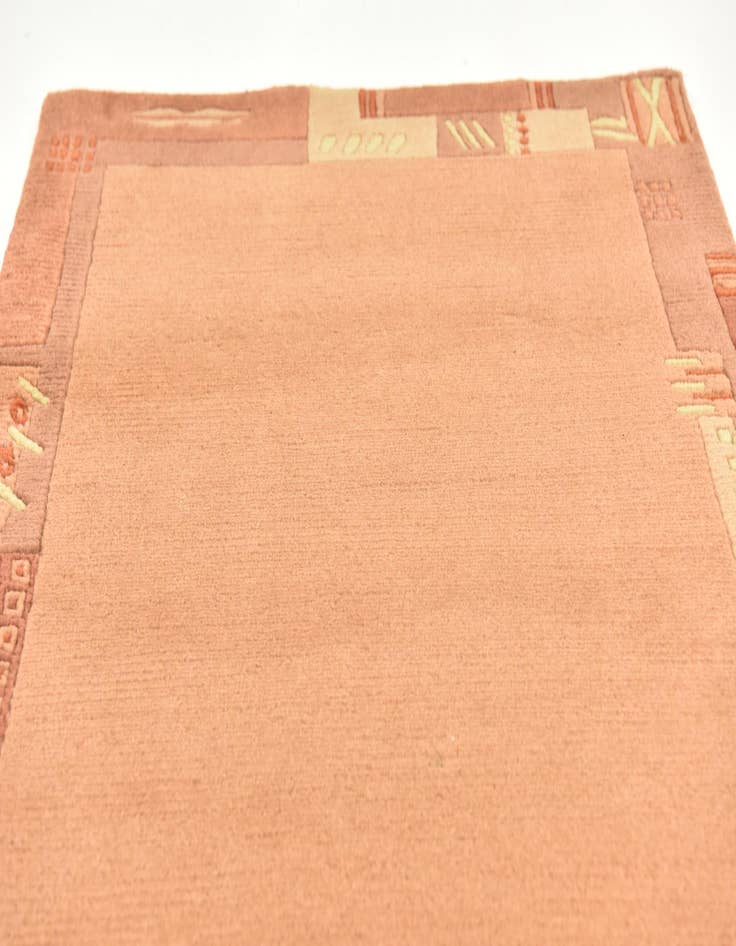 Detail image of  2' 5 x 4' 8  Hand Knotted Nepal Wool Rug