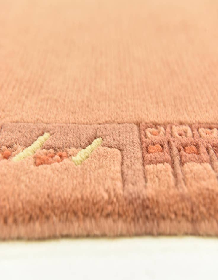 Detail image of  2' 5 x 4' 8  Hand Knotted Nepal Wool Rug