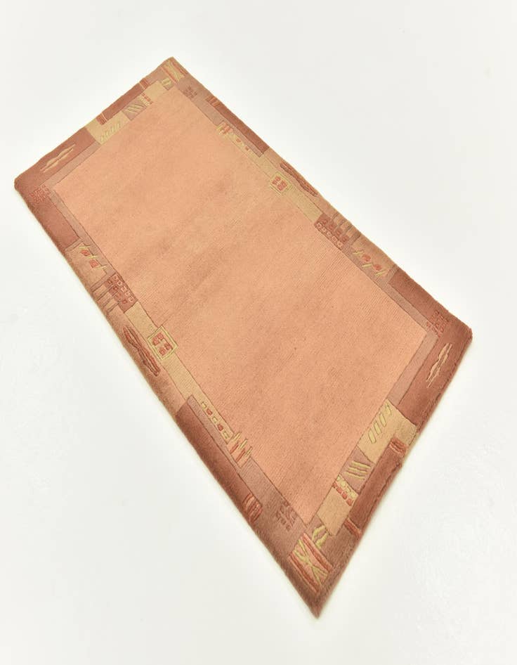 Detail image of  2' 5 x 4' 8  Hand Knotted Nepal Wool Rug