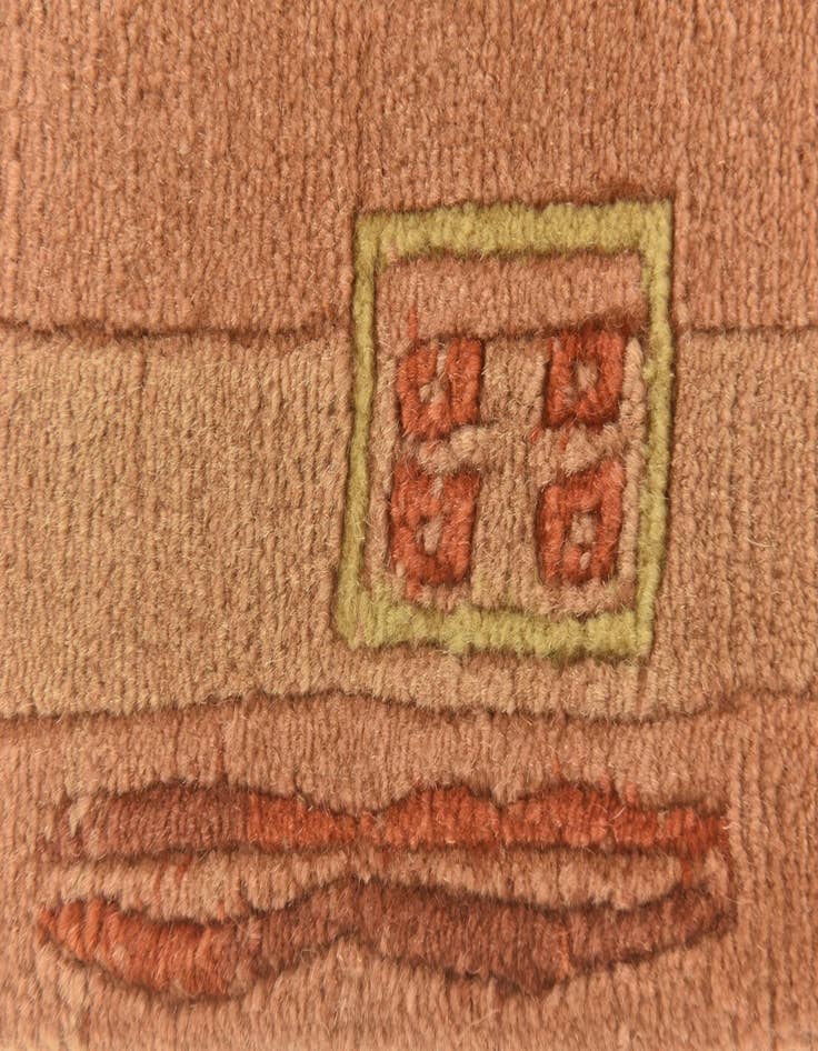 Detail image of  2' 5 x 4' 8  Hand Knotted Nepal Wool Rug