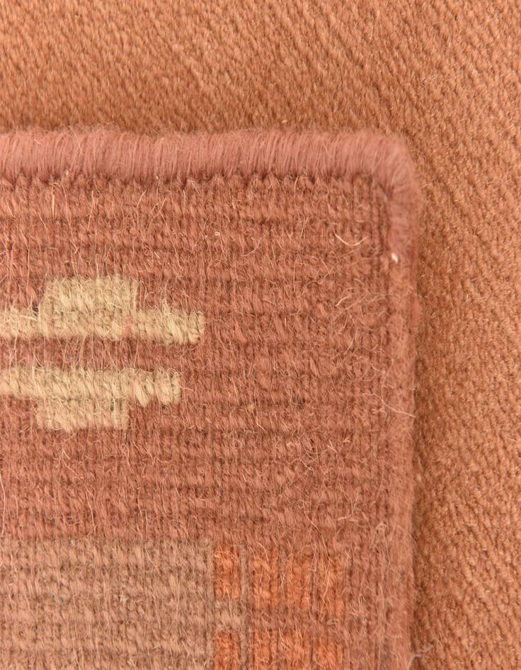 Detail image of  2' 4 x 4' 7  Hand Knotted Nepal Wool Rug