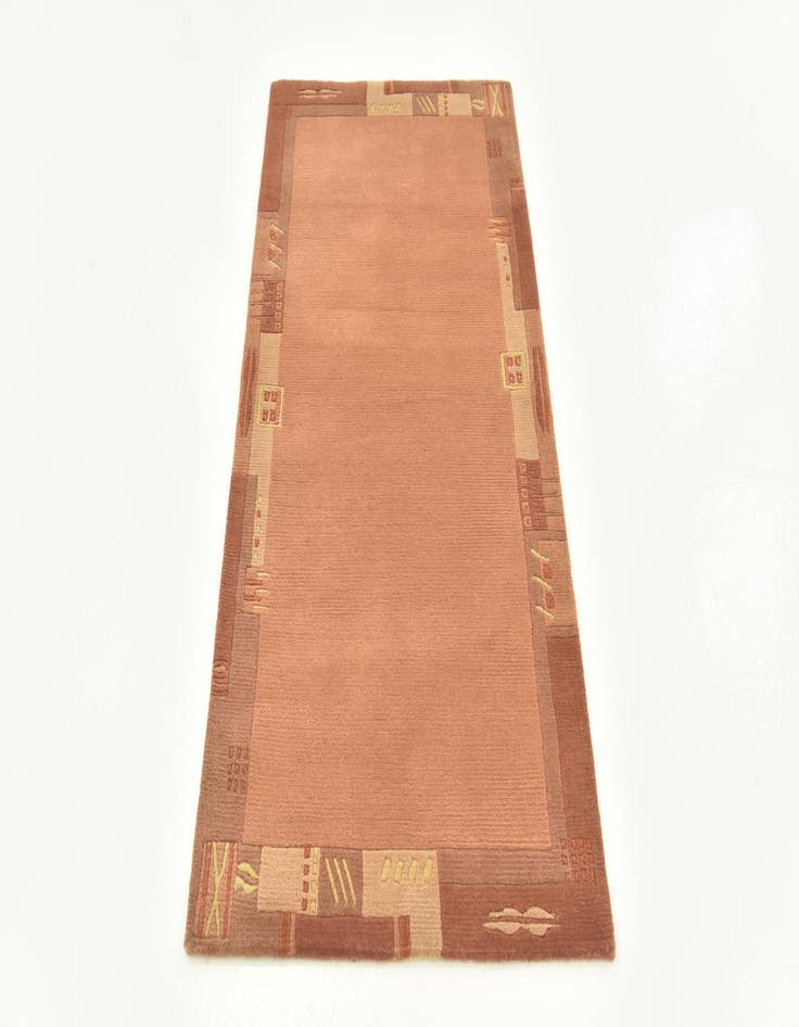 Detail image of  2' 5 x 4' 7  Hand Knotted Nepal Wool Rug