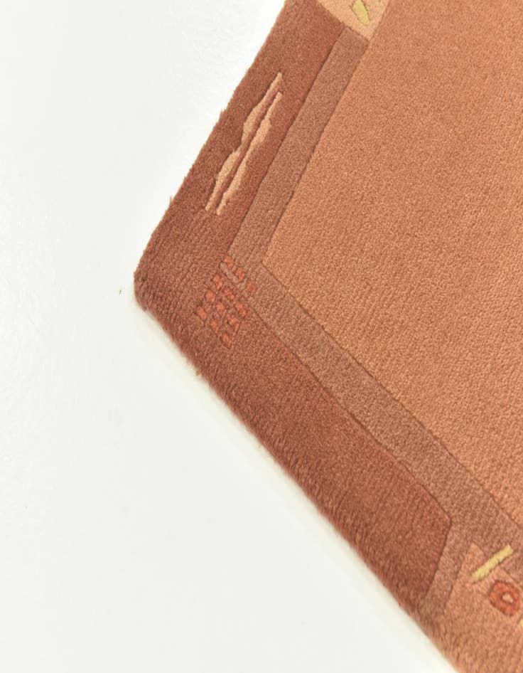 Detail image of  2' 5 x 4' 7  Hand Knotted Nepal Wool Rug