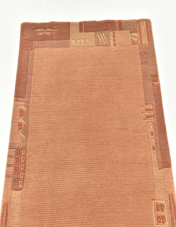 Detail image of  2' 5 x 4' 8  Hand Knotted Nepal Wool Rug