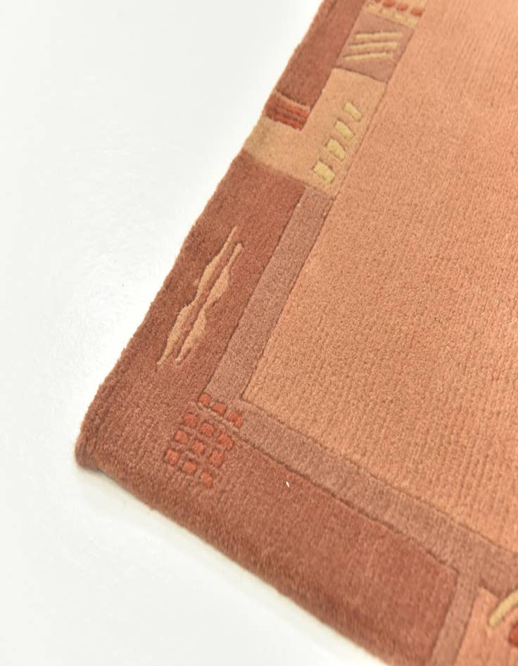 Detail image of  2' 5 x 4' 8  Hand Knotted Nepal Wool Rug