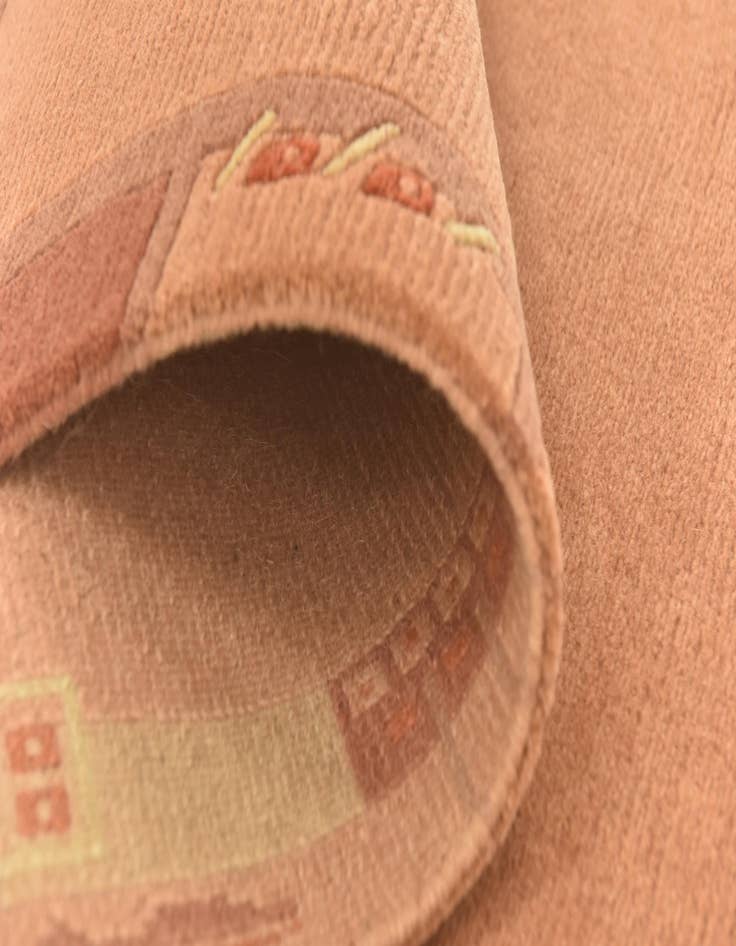 Detail image of  2' 5 x 4' 8  Hand Knotted Nepal Wool Rug