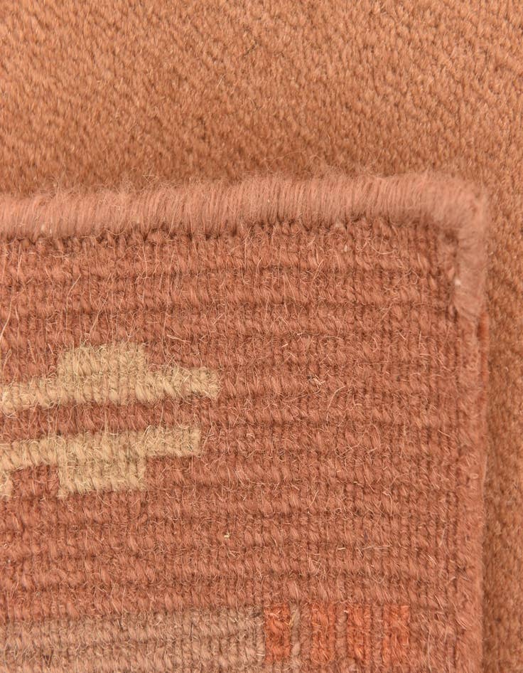 Detail image of  2' 4 x 4' 7  Hand Knotted Nepal Wool Rug