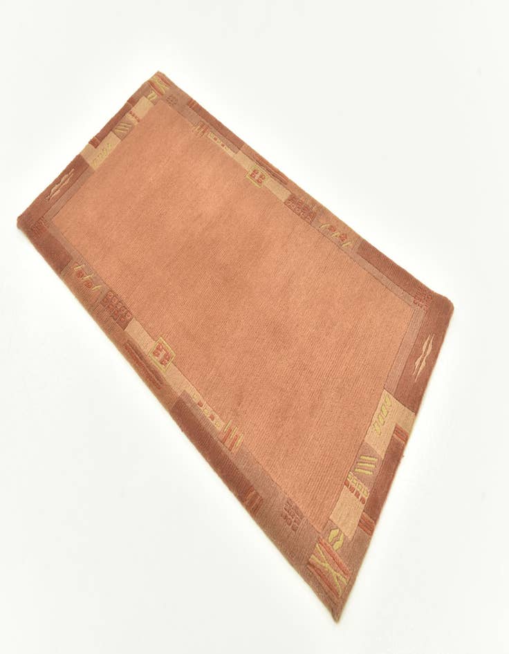 Detail image of  2' 5 x 4' 8  Hand Knotted Nepal Wool Rug