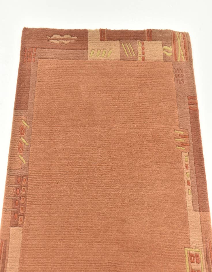 Detail image of  2' 5 x 4' 8  Hand Knotted Nepal Wool Rug