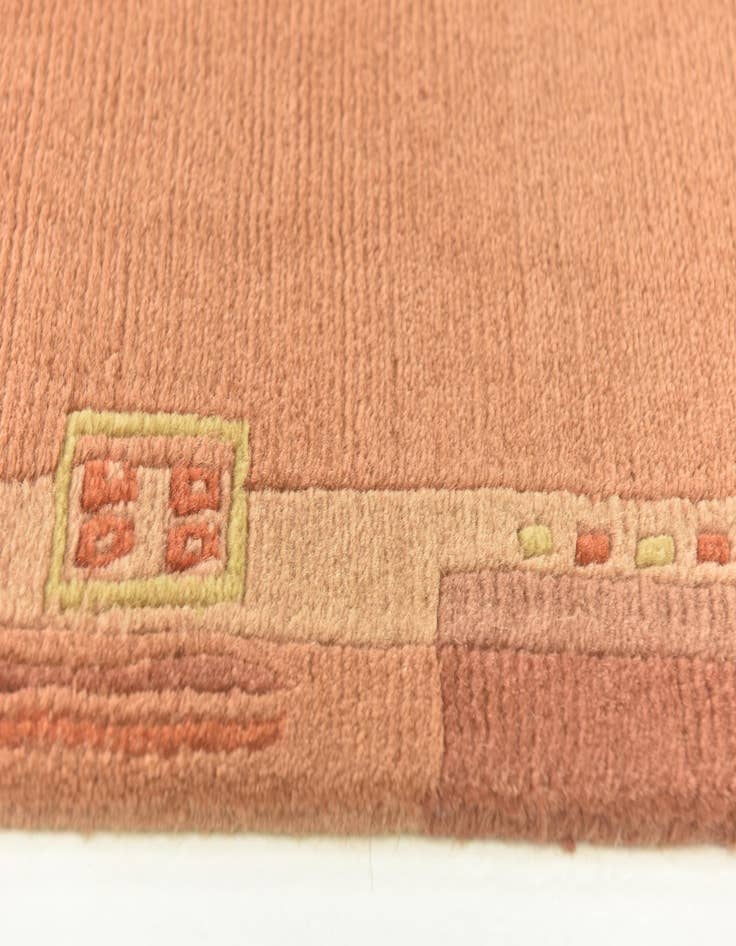 Detail image of  2' 5 x 4' 8  Hand Knotted Nepal Wool Rug