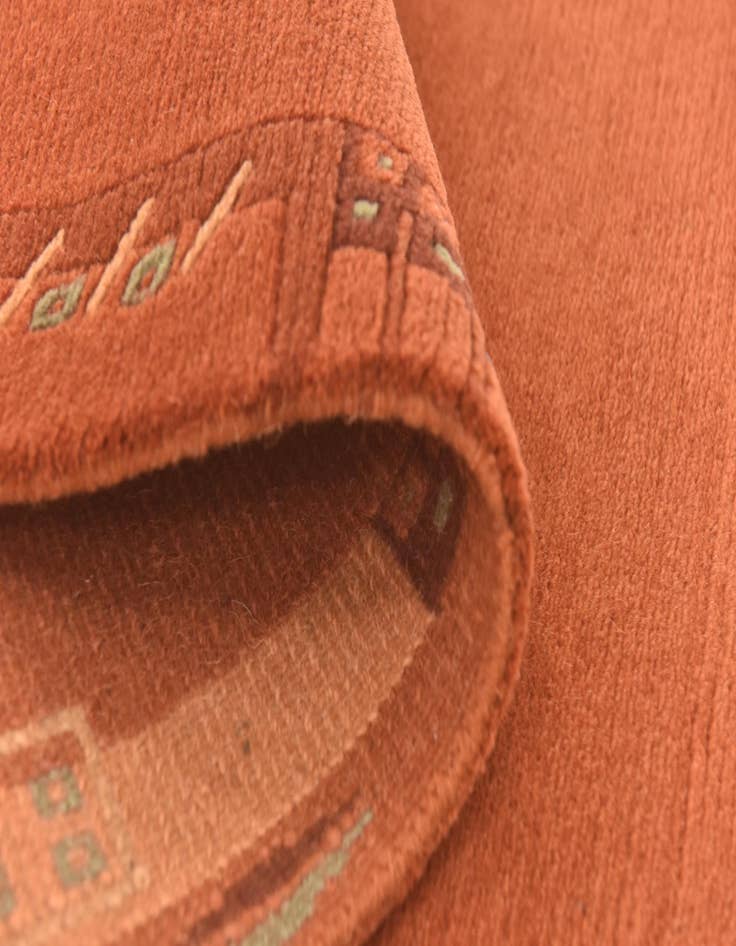 Detail image of  2' 4 x 4' 6  Hand Knotted Nepal Wool Rug