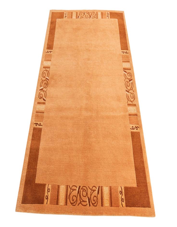 Detail image of  4' 8 x 6' 7  Hand Knotted Nepal Wool Rug