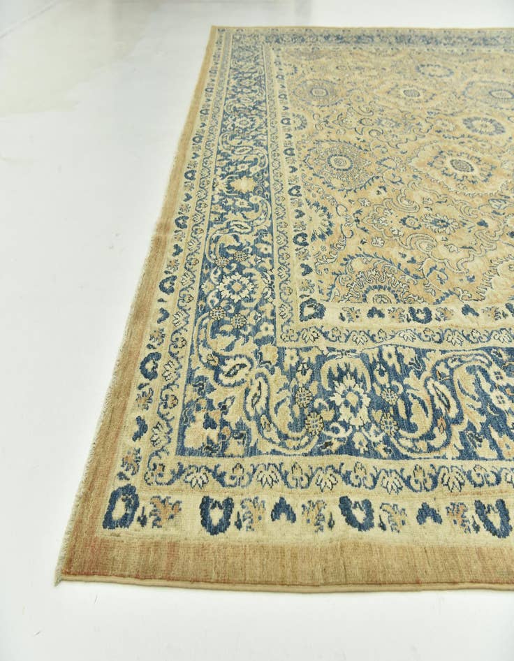 Detail image of  10' x 13' 6  Hand Knotted Peshawar Ziegler Rug
