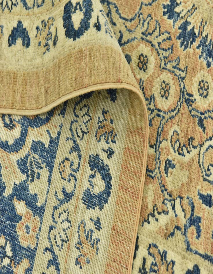 Detail image of  10' x 13' 6  Hand Knotted Peshawar Ziegler Rug