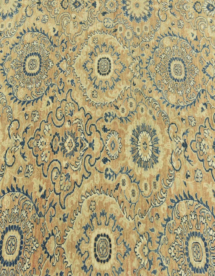 Detail image of  10' x 13' 6  Hand Knotted Peshawar Ziegler Rug