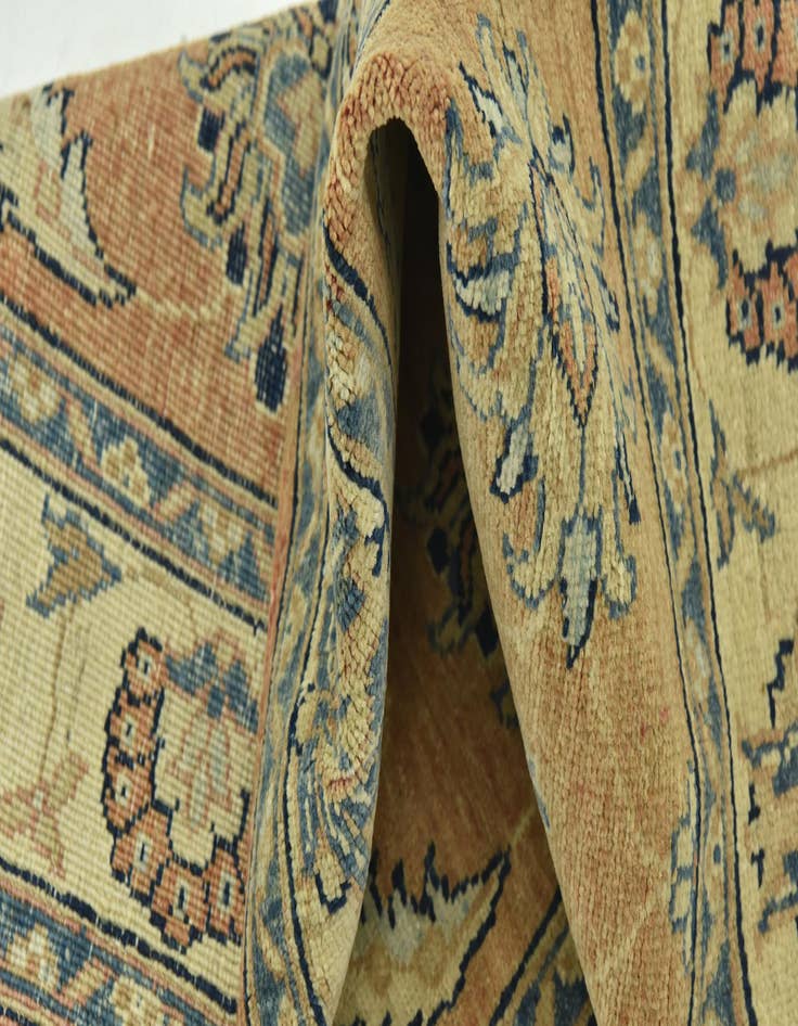 Detail image of  2' 8 x 4' 5  Hand Knotted Peshawar Ziegler Rug