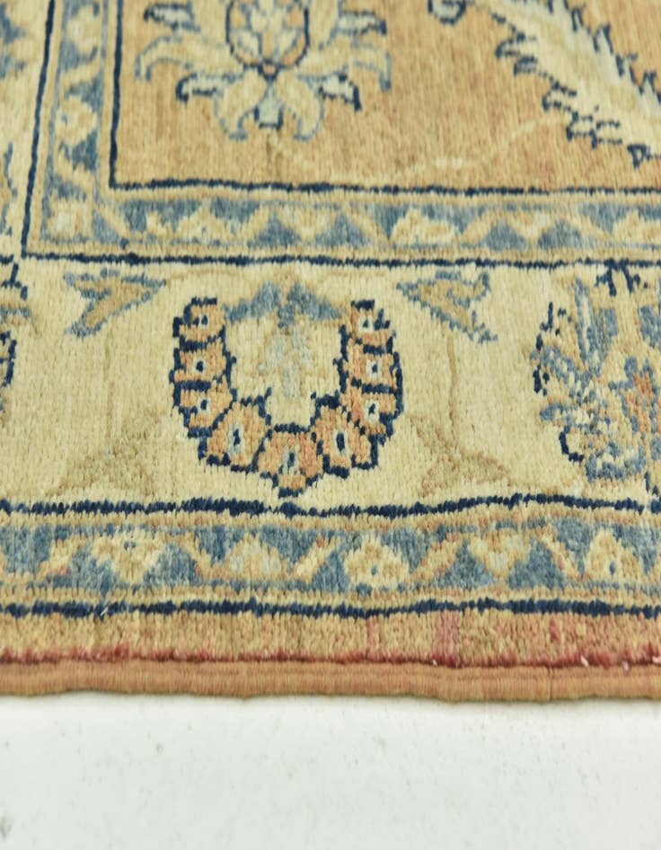 Detail image of  2' 8 x 4' 5  Hand Knotted Peshawar Ziegler Rug