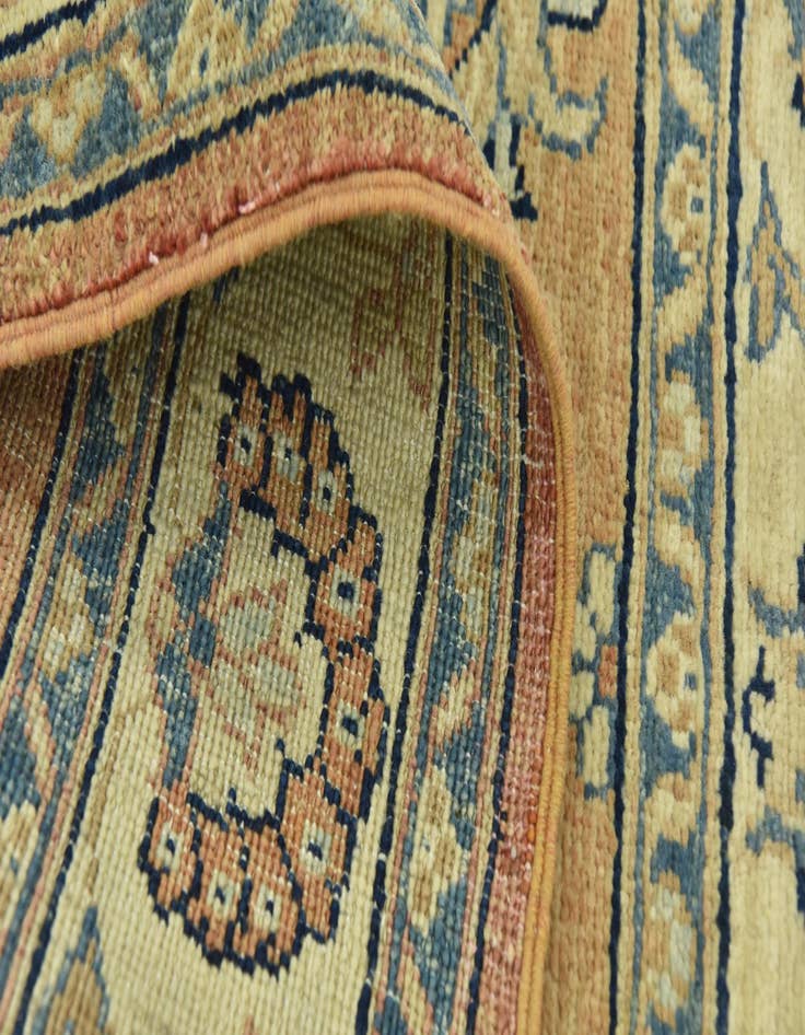 Detail image of  2' 8 x 4' 5  Hand Knotted Peshawar Ziegler Rug