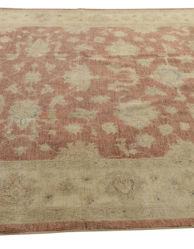 Detail image of  6' 2 x 8' 2  Hand Knotted Peshawar Ziegler Rug