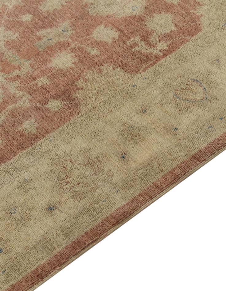 Detail image of  6' 2 x 8' 2  Hand Knotted Peshawar Ziegler Rug