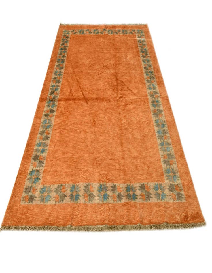 Detail image of  6' 1 x 8' 3  Hand Knotted Peshawar Ziegler Rug