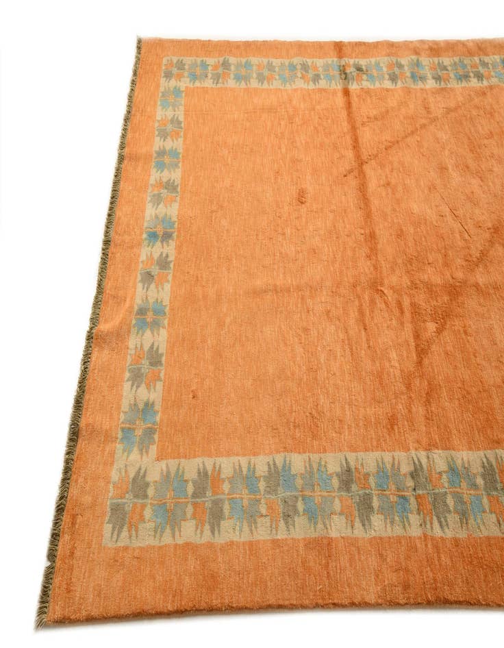 Detail image of  6' 1 x 8' 3  Hand Knotted Peshawar Ziegler Rug