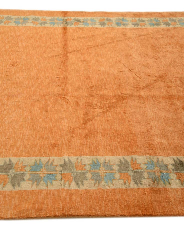 Detail image of  6' 1 x 8' 3  Hand Knotted Peshawar Ziegler Rug