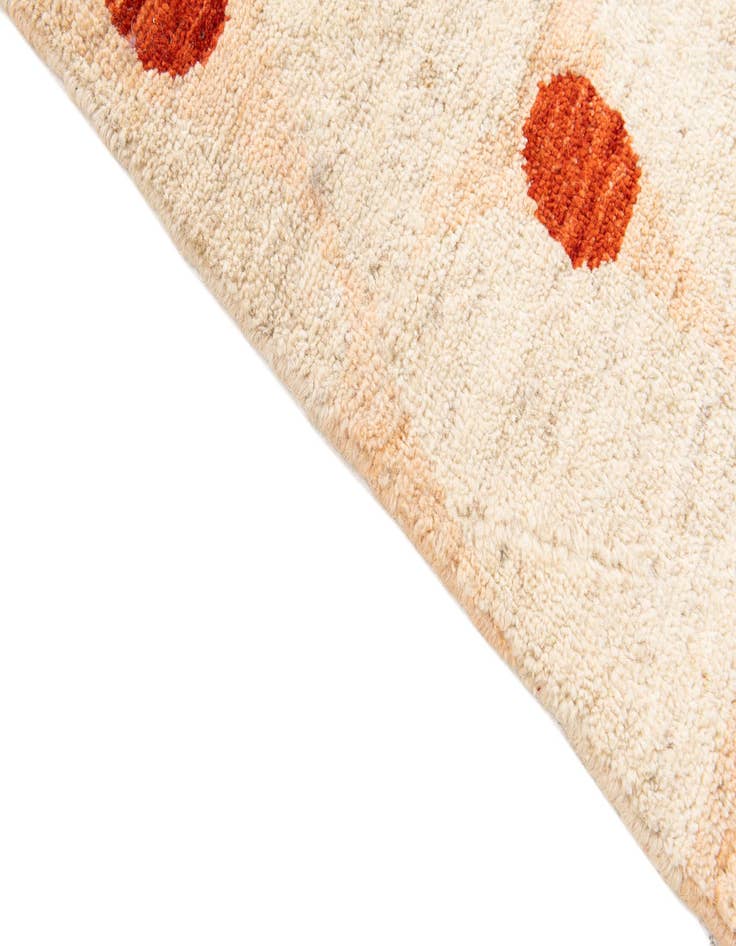 Detail image of  6' 6 x 9' 10  Hand Knotted Peshawar Ziegler Rug