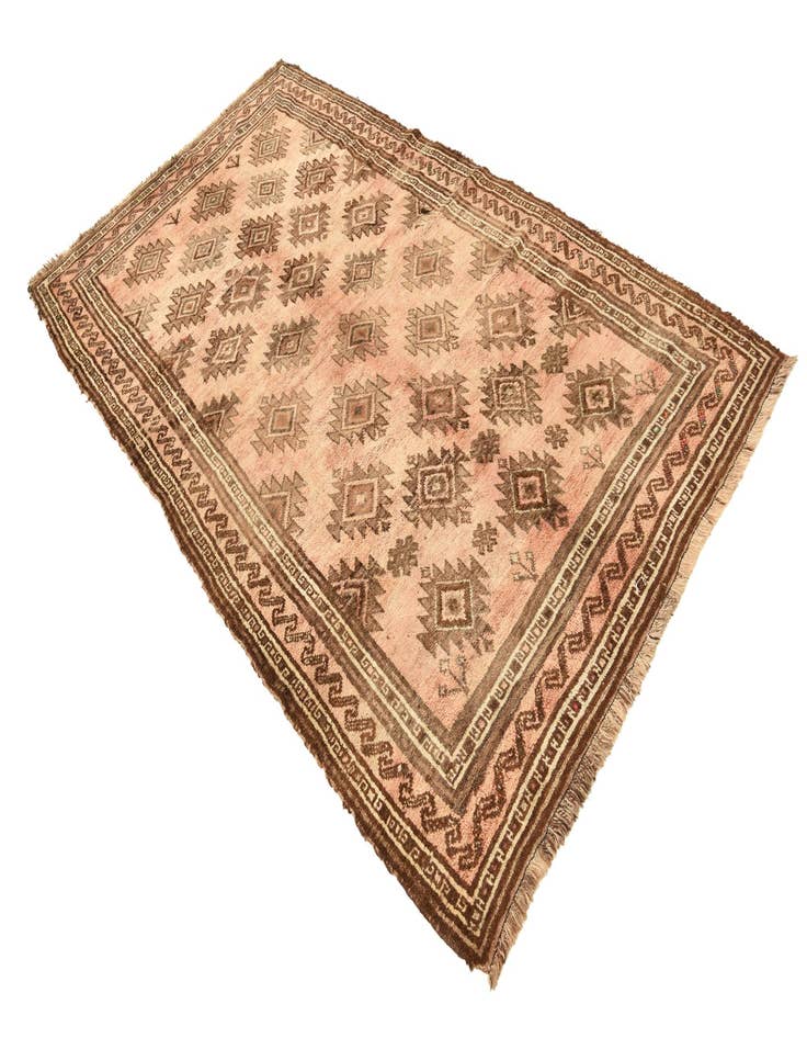 Detail image of  5' x 9' 1  Hand Knotted Shiraz Persian Wool Rug