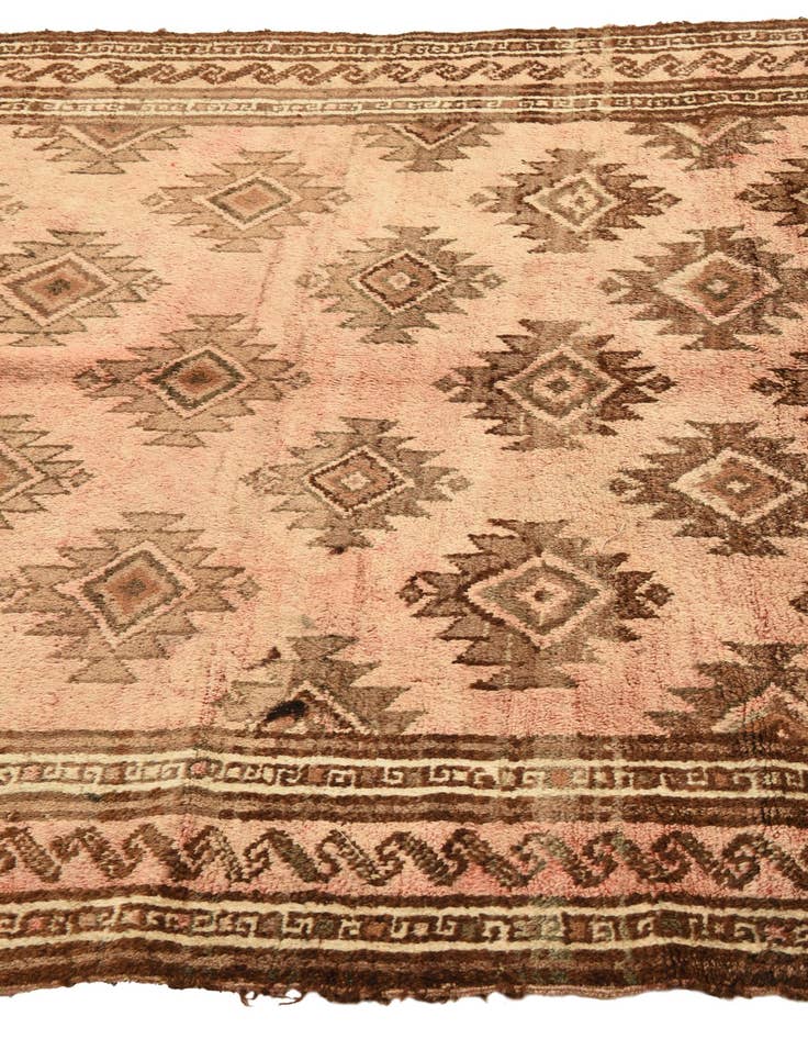 Detail image of  5' x 9' 1  Hand Knotted Shiraz Persian Wool Rug