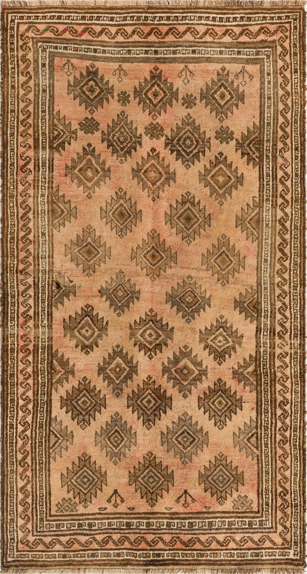  5' x 9' 1  Hand Knotted Shiraz Persian Wool Rug