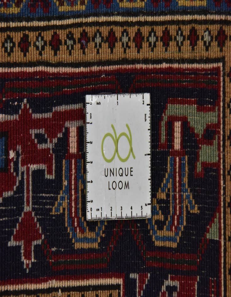 Detail image of  6' 7 x 9' 10  Hand Knotted Tabriz Persian Wool Rug