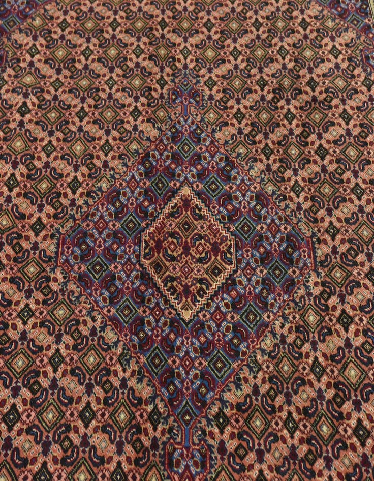 Detail image of  6' 7 x 9' 10  Hand Knotted Tabriz Persian Wool Rug