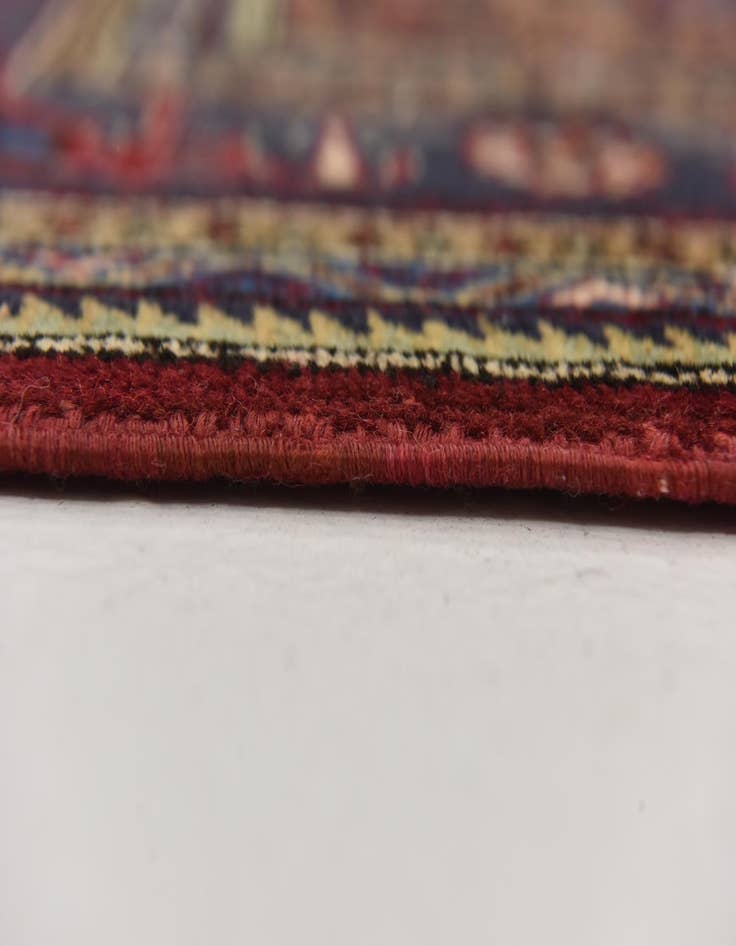 Detail image of  6' 7 x 9' 10  Hand Knotted Tabriz Persian Wool Rug