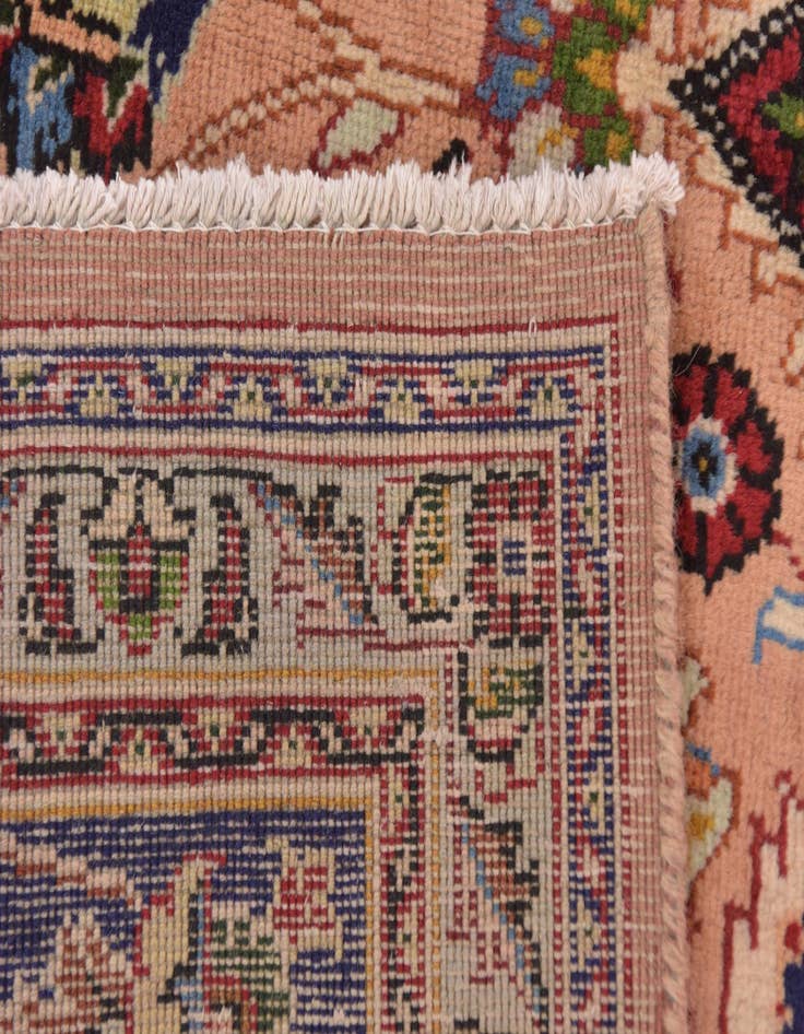 Detail image of  6' 6 x 9' 6  Hand Knotted Tabriz Persian Wool Rug