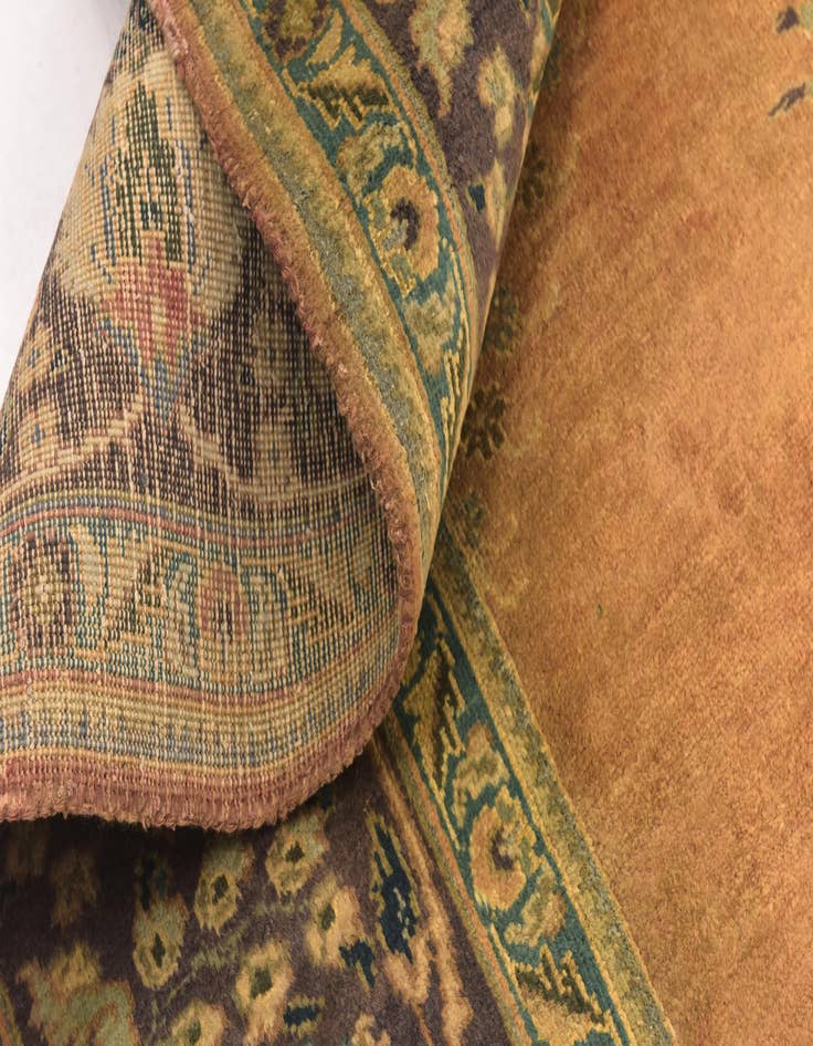 Detail image of  9' 9 x 13'  Hand Knotted Tabriz Persian Wool Rug