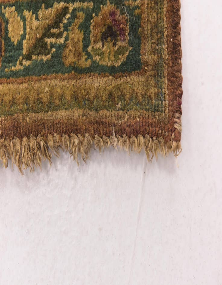 Detail image of  9' 9 x 13'  Hand Knotted Tabriz Persian Wool Rug