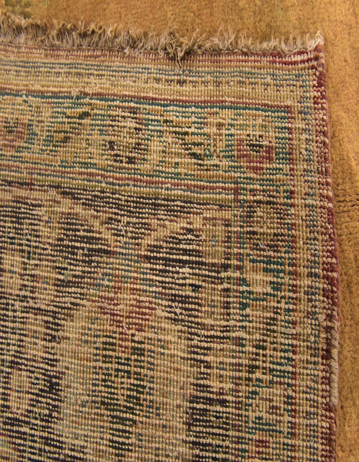 Detail image of  9' 9 x 13'  Hand Knotted Tabriz Persian Wool Rug