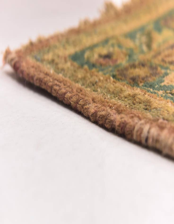 Detail image of  9' 9 x 13'  Hand Knotted Tabriz Persian Wool Rug