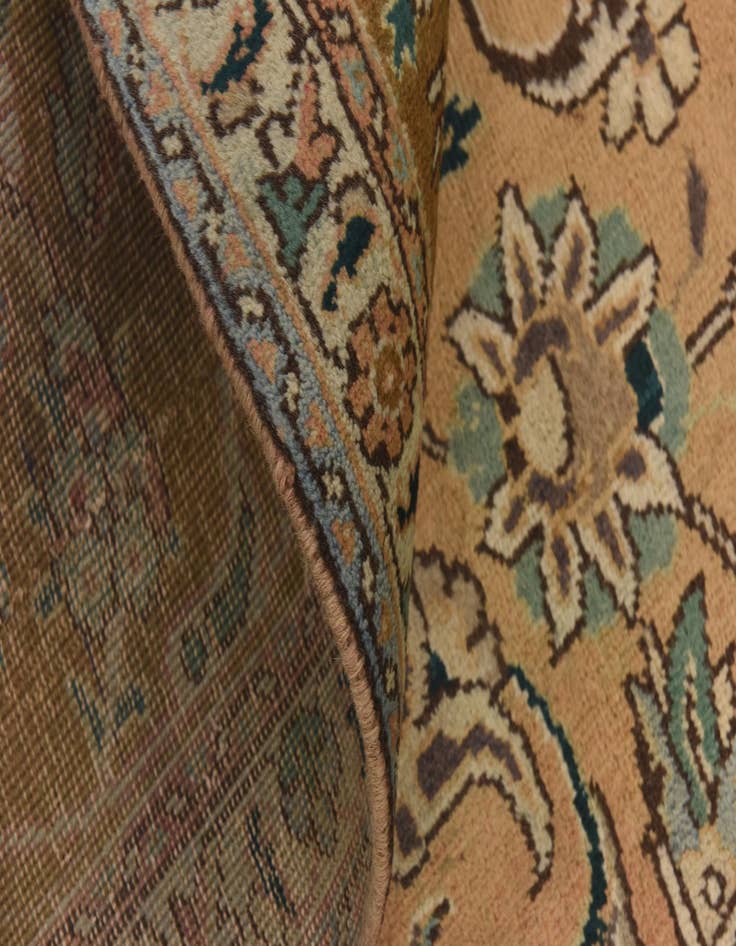 Detail image of  9' 9 x 12' 9  Hand Knotted Tabriz Persian Wool Rug