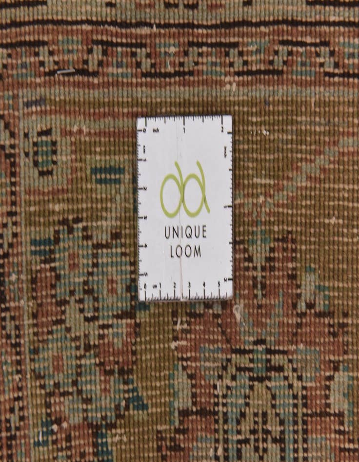 Detail image of  9' 9 x 12' 9  Hand Knotted Tabriz Persian Wool Rug