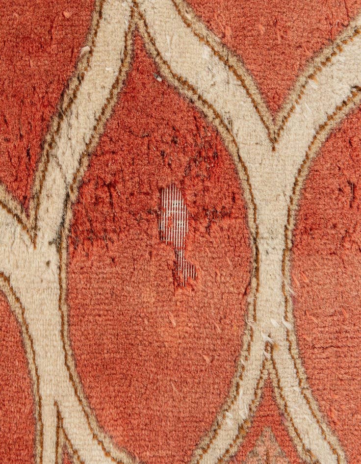 Detail image of 6' 5 x 9' 8 Hand Knotted Tabriz Persian Wool Rug