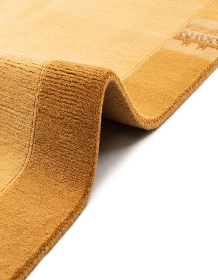 Detail image of  4' 7 x 6' 7  Hand Knotted Tibet Wool Rug