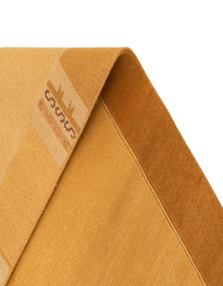 Detail image of  4' 7 x 6' 7  Hand Knotted Tibet Wool Rug